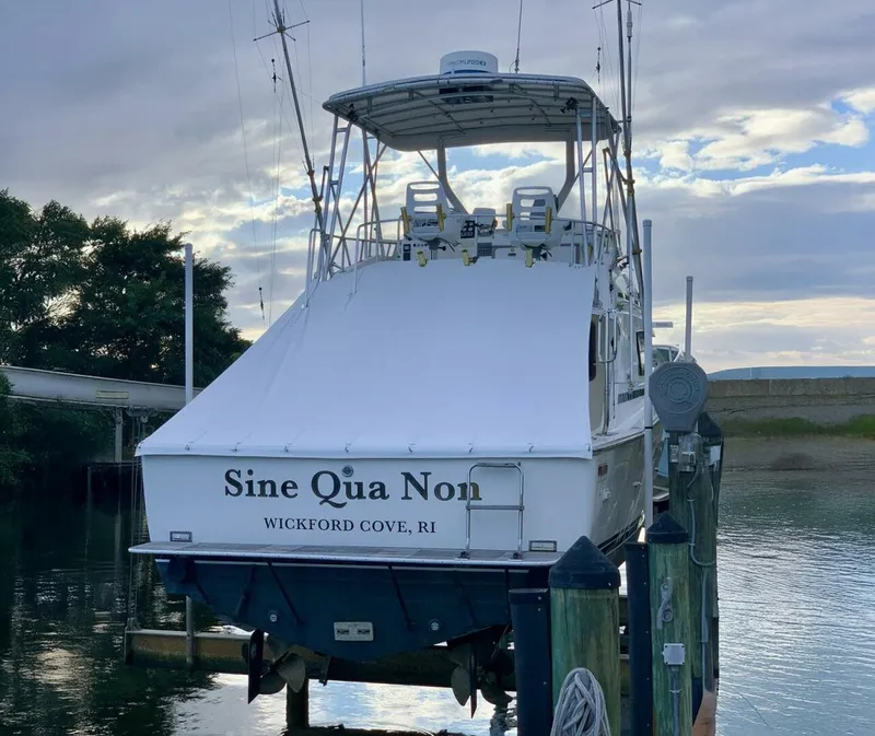 Slide: The Image of Bertram 33 Sport Fisherman 1991 - 5906125