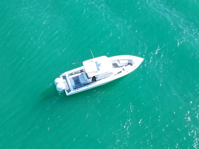 Slide: The Image of 2025 32 - FULL CIRCLE - Aerial Profile 2025 Jupiter 32 Center Console FULL CIRCLE - 5906964