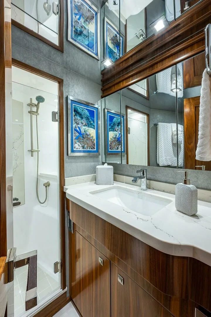 Slide: The Image of Viking 75 MIRAGE - Forward Guest Head 2017 Viking 75 Motoryacht MIRAGE - 7650665