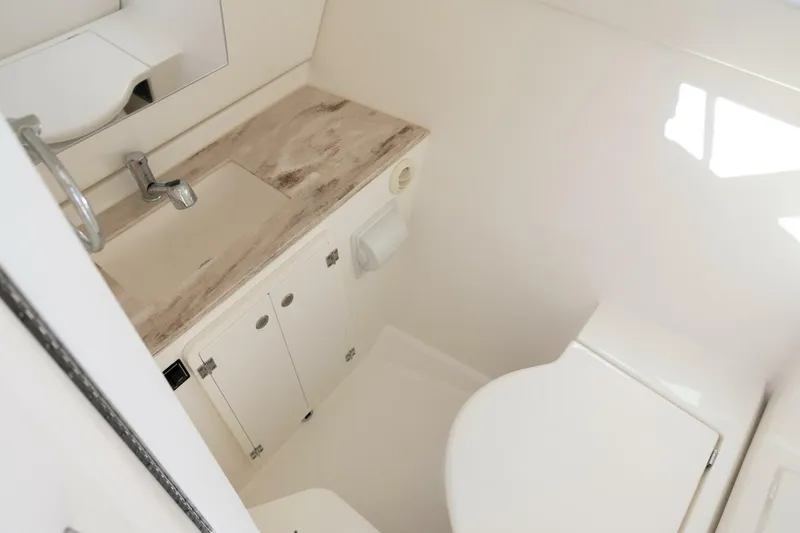 Slide: The Image of Pursuit 24 JOYSEA -  Head Compartment 2019 Pursuit  325 Dual Console JOYSEA - 5908233