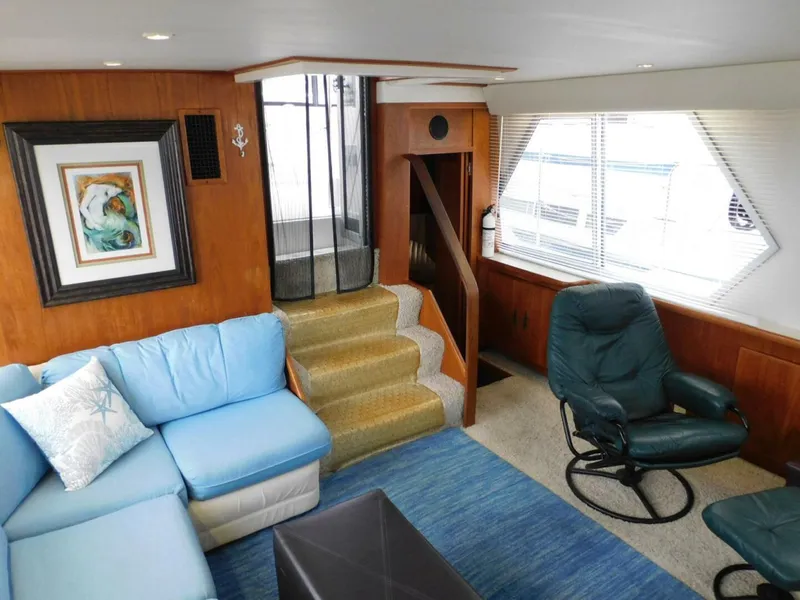 Slide: The Image of Carver Yachts 445 Aft Cabin Motor Yacht 1993 - 5908728