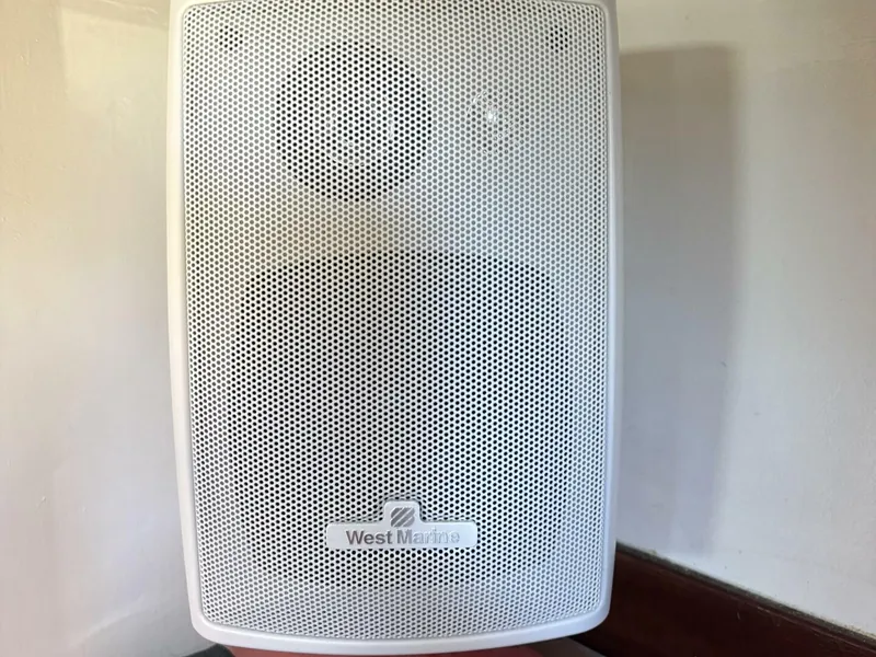 Slide: The Image of new West Marine saloon speakers just installed brand new salon speakers - 5913971