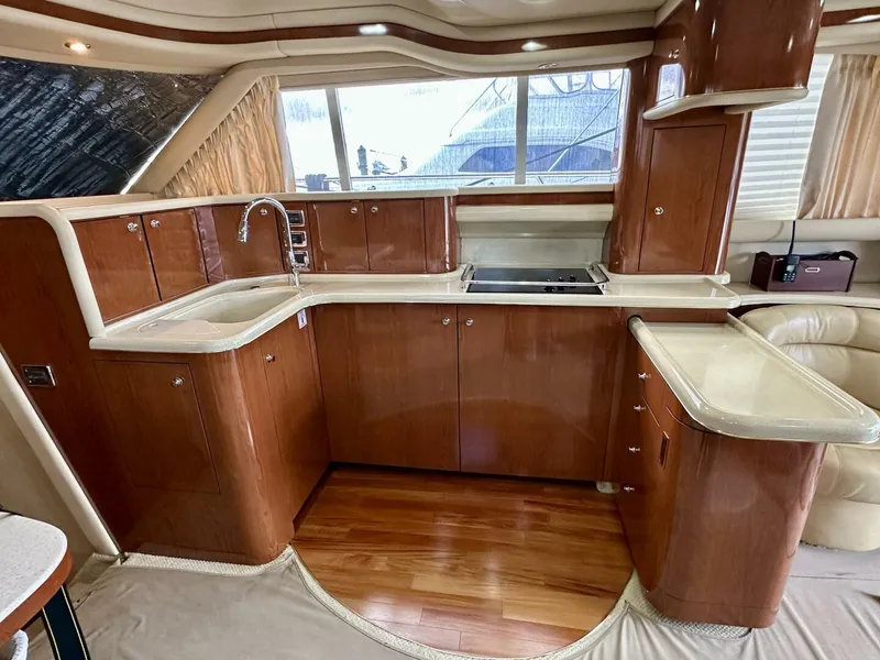 Slide: The Image of Sea Ray 48 LIFE IS GOOD TODAY - Galley 2002 Sea Ray 48 LIFE IS GOOD TODAY - 5917845