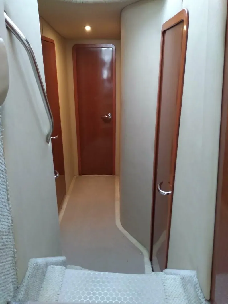 Slide: The Image of Sea Ray 48 LIFE IS GOOD TODAY - Companionway  2002 Sea Ray 48 LIFE IS GOOD TODAY - 5918074