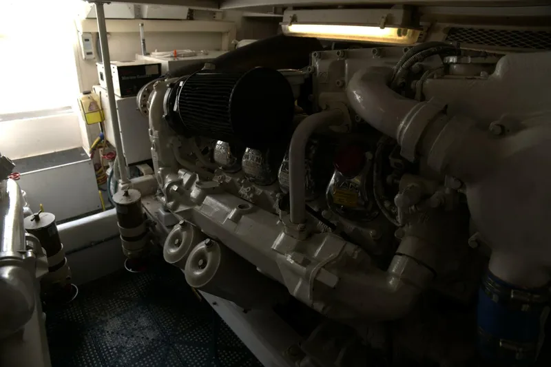 Slide: The Image of 2002 Viking 43 Open- Blueprint - 5916944