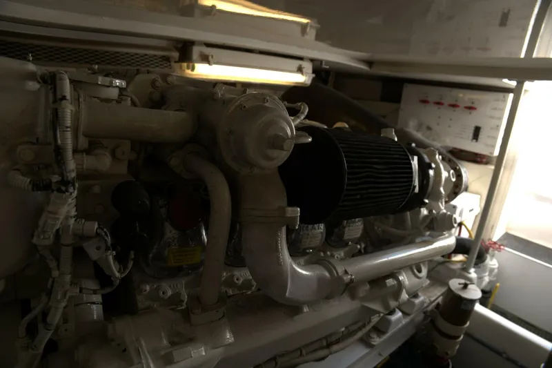 Slide: The Image of 2002 Viking 43 Open- Blueprint - 5916945