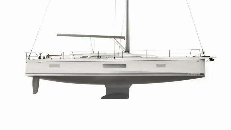 Slide: The Image of Beneteau Oceanis 51.1 Profile Drawing - 5920770