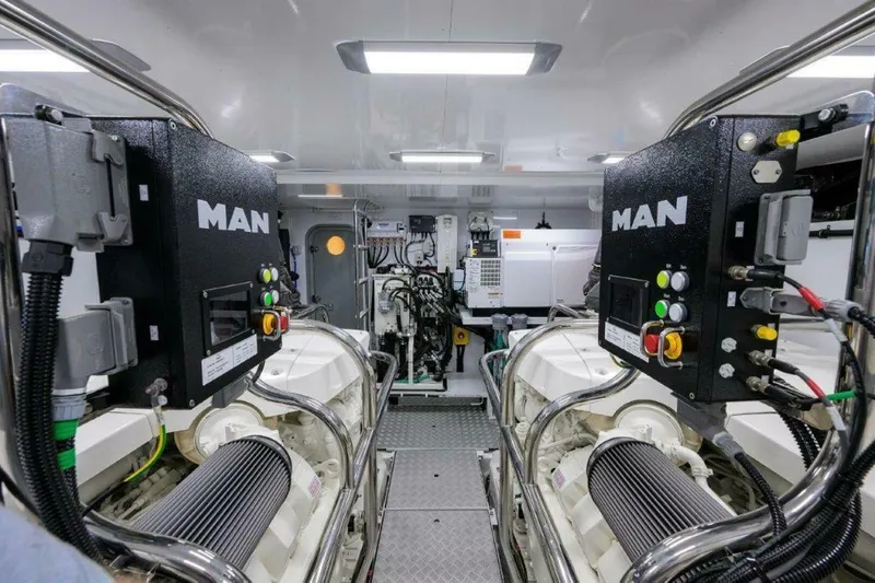 Slide: The Image of Princess Y78 - Engine Room  2020 Princess Y78 - 5921435