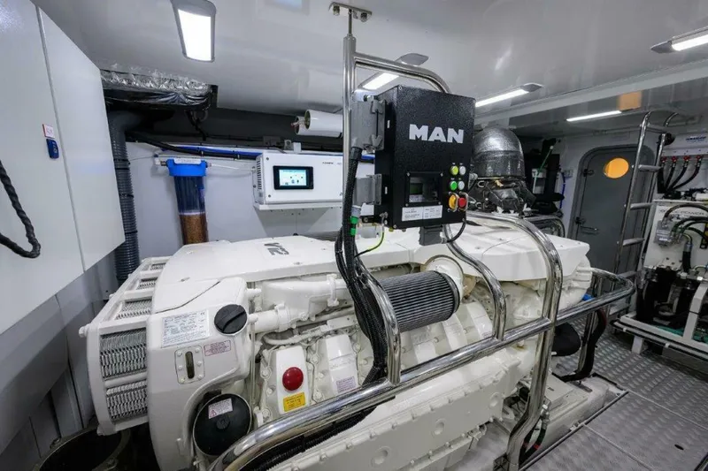 Slide: The Image of Princess Y78 - Engine Room  2020 Princess Y78 - 5921436