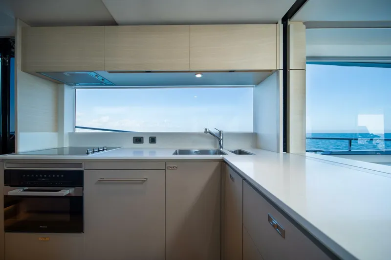 Slide: The Image of Princess 80 -Maravi  Galley 2025 Princess X80 Flybridge - Meravi - 5922586