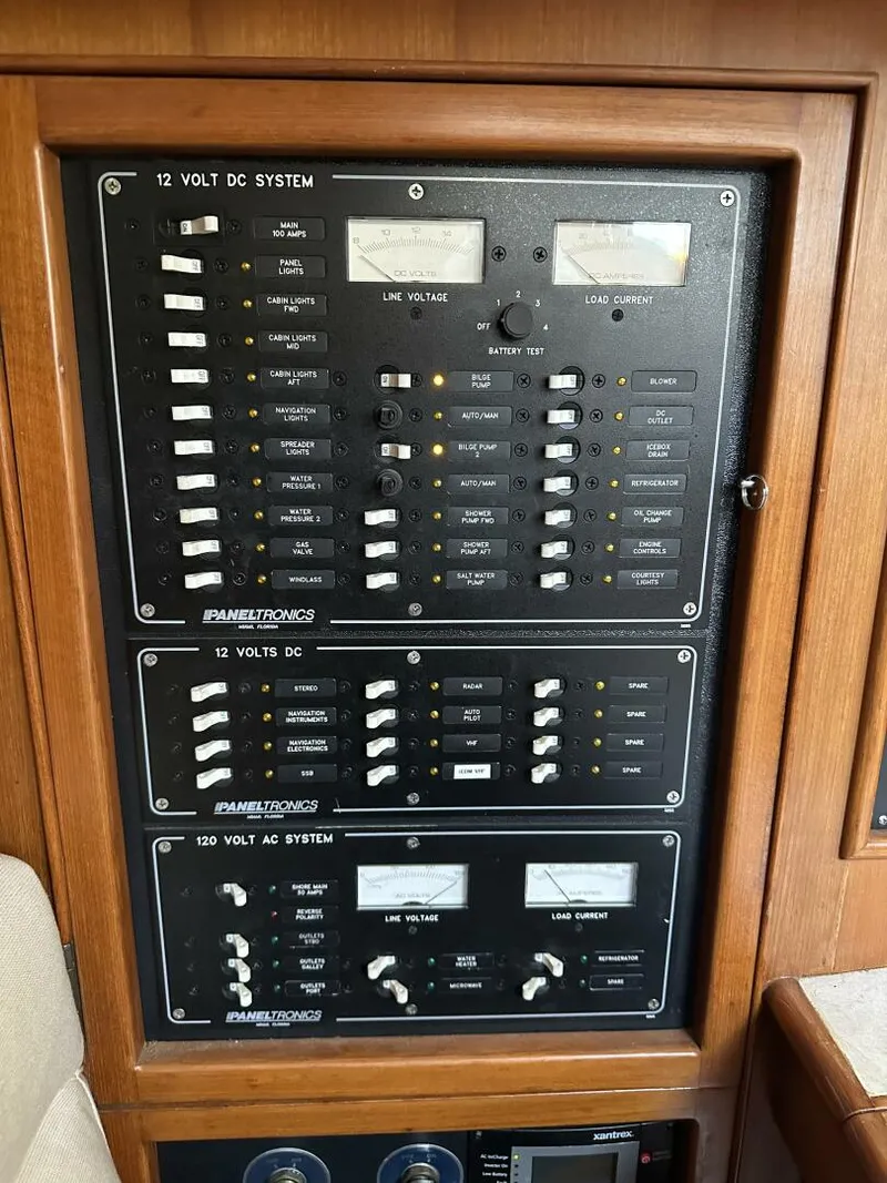 Slide: The Image of Hylas 46 Electrical Panel - 5928683