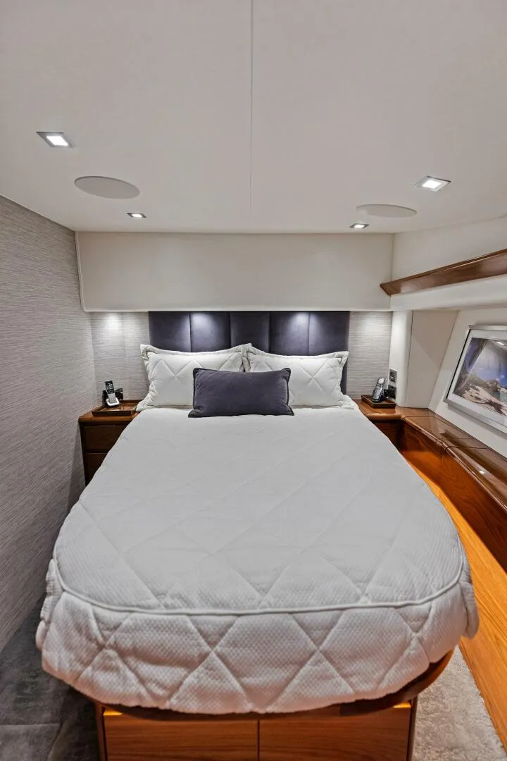 Slide: The Image of 2023 Viking 54 Convertible OLDE FLORIDIAN Master Stateroom - 5950715