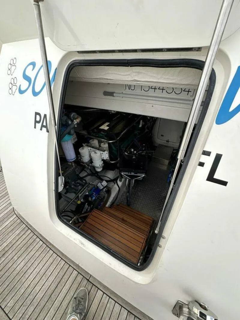 Slide: The Image of Outer Reef 62 SOUTH  PAWS - Engine Room Lazarette Entry 2023 Outer Reef Trident 620 EVO
SOUTH PAWS - 5926360