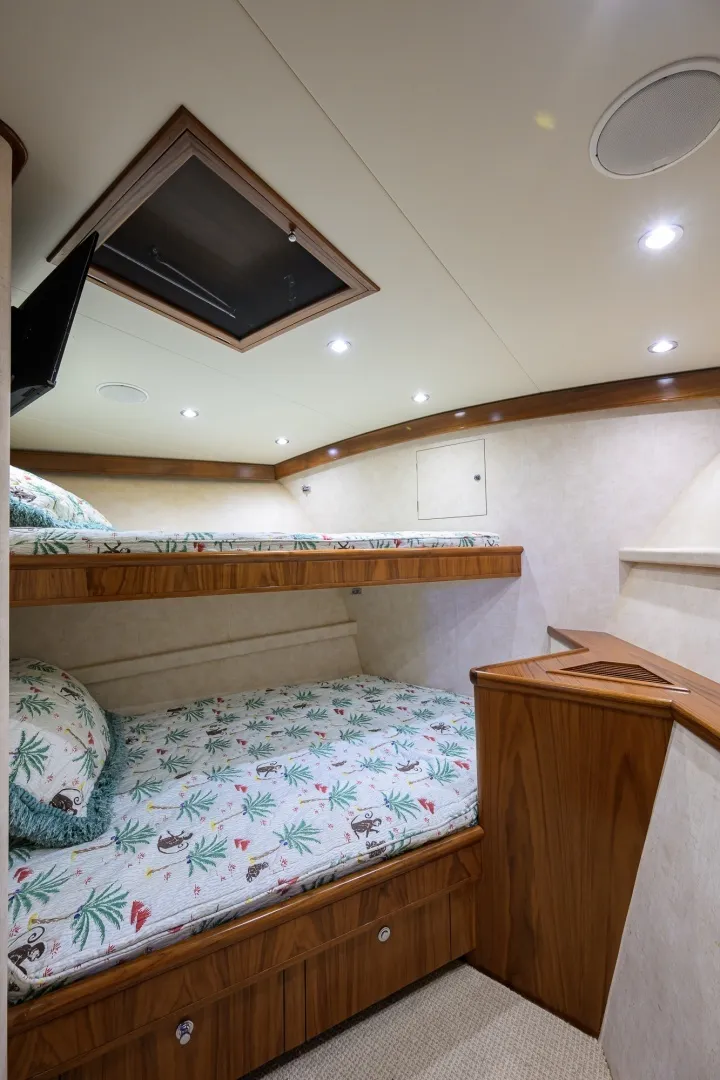 Slide: The Image of Rybovich 60 SIBONEY - Guest Stateroom Forward - 7651872