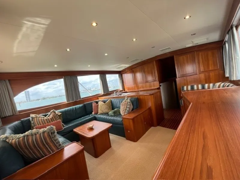 Slide: The Image of Rybovich 60 SIBONEY - Salon/Galley 2001 Rybovich 60 SIBONEY - 6003788