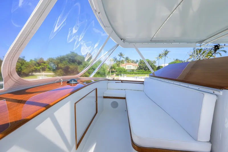 Slide: The Image of Rybovich 60 SIBONEY - Helm Seating - 6064506