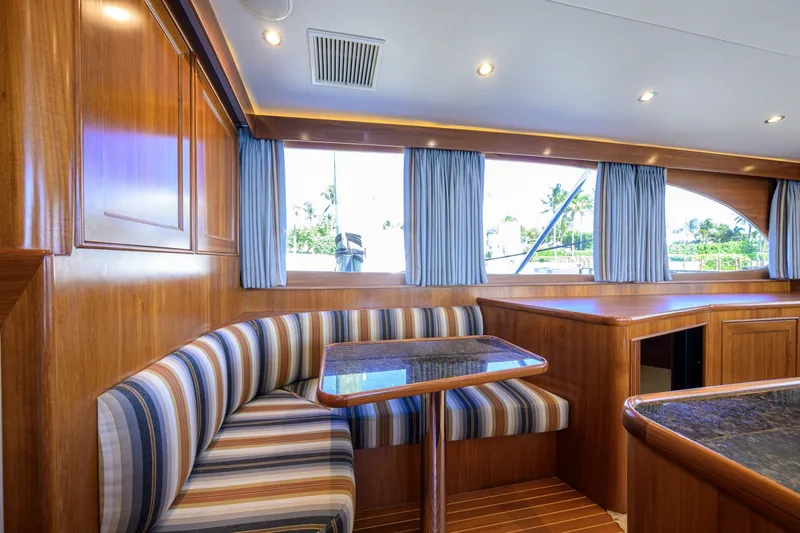 Slide: The Image of Rybovich 60 SIBONEY - Galley Dinette - 6064548