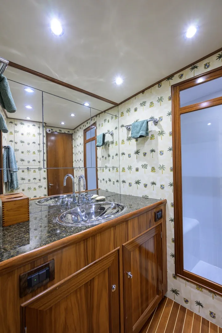 Slide: The Image of Rybovich 60 SIBONEY - Master Stateroom Ensuite Head - 6064565