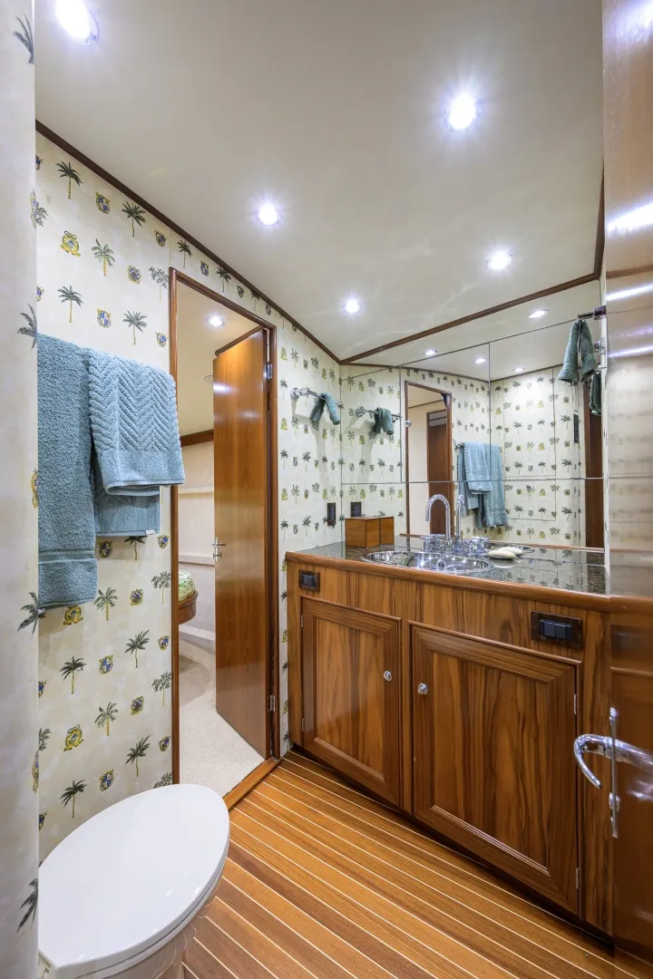 Slide: The Image of Rybovich 60 SIBONEY - Master Stateroom Ensuite Head - 6064567