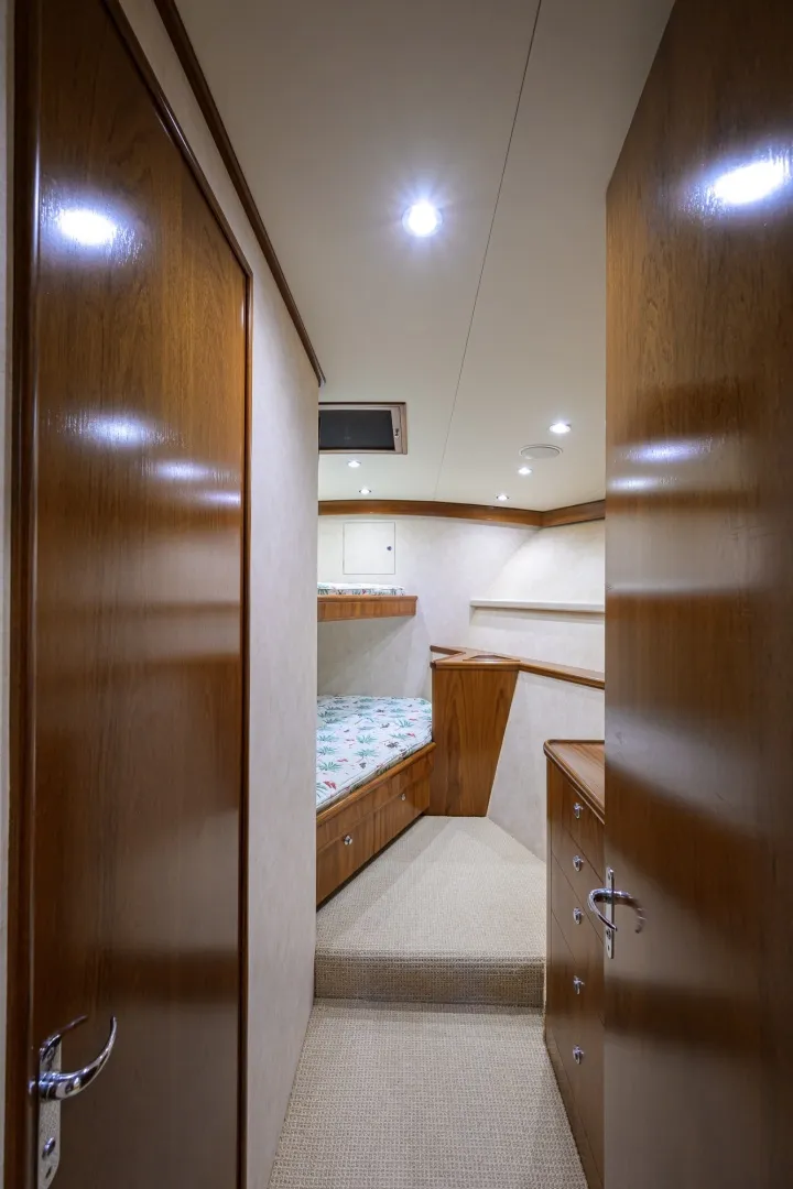 Slide: The Image of Rybovich 60 SIBONEY - Guest Stateroom Forward - 6064576