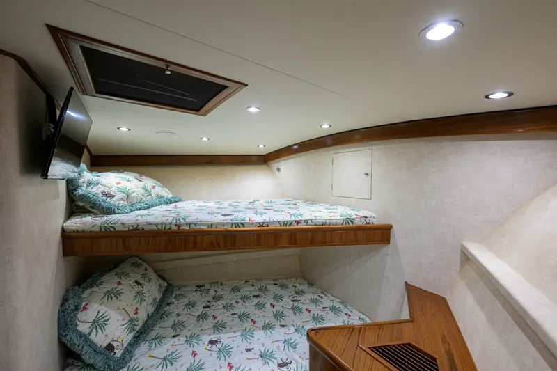 Slide: The Image of Rybovich 60 SIBONEY - Guest Stateroom Forward - 7651873