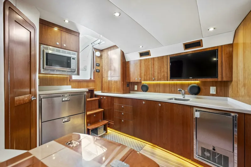 Slide: The Image of Albemarle 41 Salt Lick - Interior Cabin 2018 Albemarle 41 Express Salt Lick - 7653986