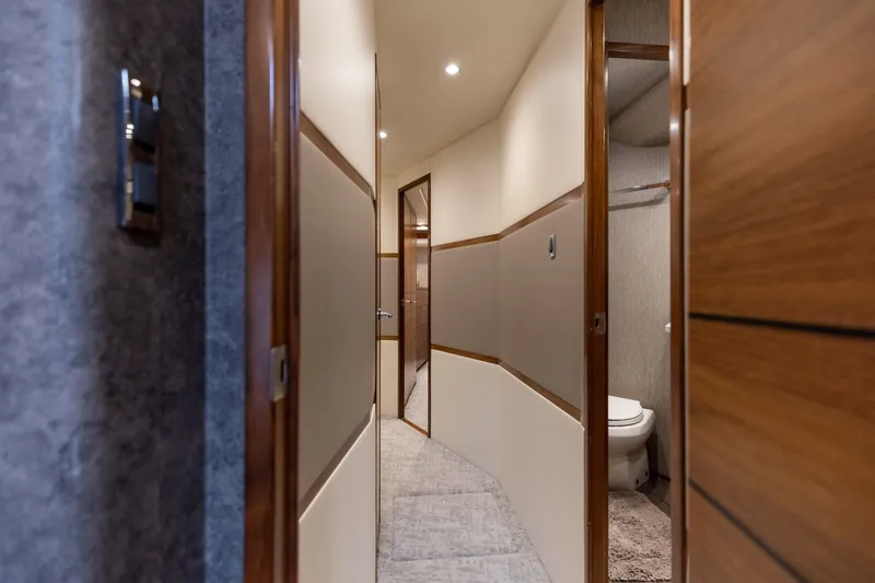 Slide: The Image of 2023 Viking 72 Convertible- TEAM SUPREME- Companionway - 6096810