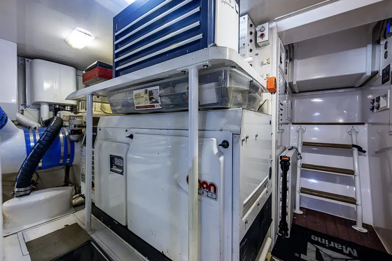 Slide: The Image of Viking 64 BIG BLUE - Engine Room 2007 Viking 64 BIG BLUE - 7288671