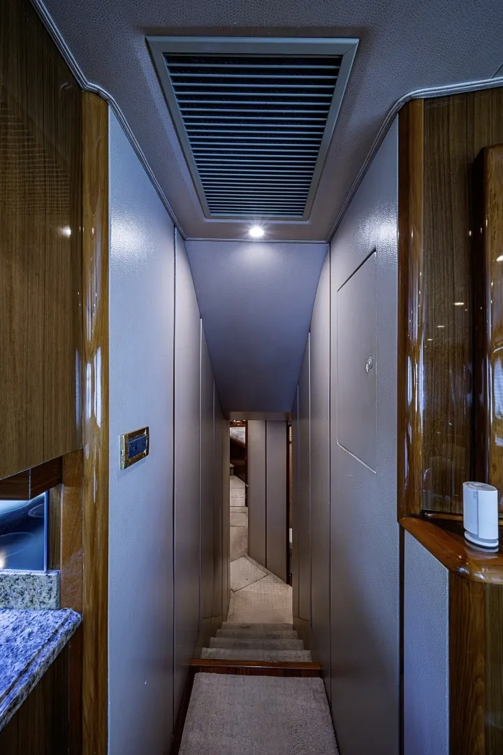 Slide: The Image of Viking 64 BIG BLUE - Companionway 2007 Viking 64 BIG BLUE - 7675583
