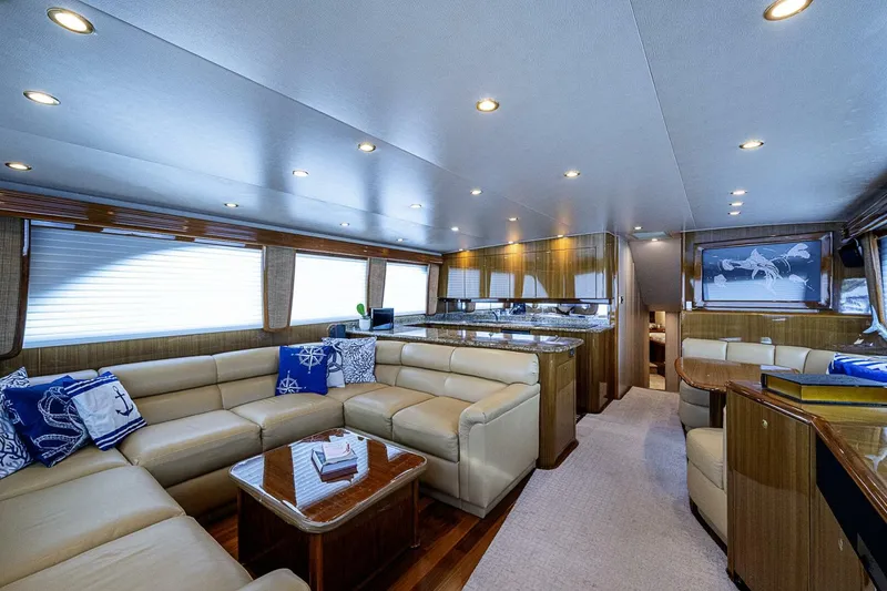 Slide: The Image of Viking 64 - Big Blue - Salon- SQ 2007 Viking 64 Convertible - Big Blue - 5929028