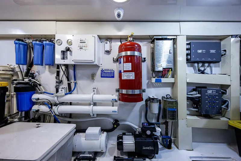 Slide: The Image of Viking 64 - Big Blue - Engine Room 2007 Viking 64 Convertible - Big Blue - 5929085