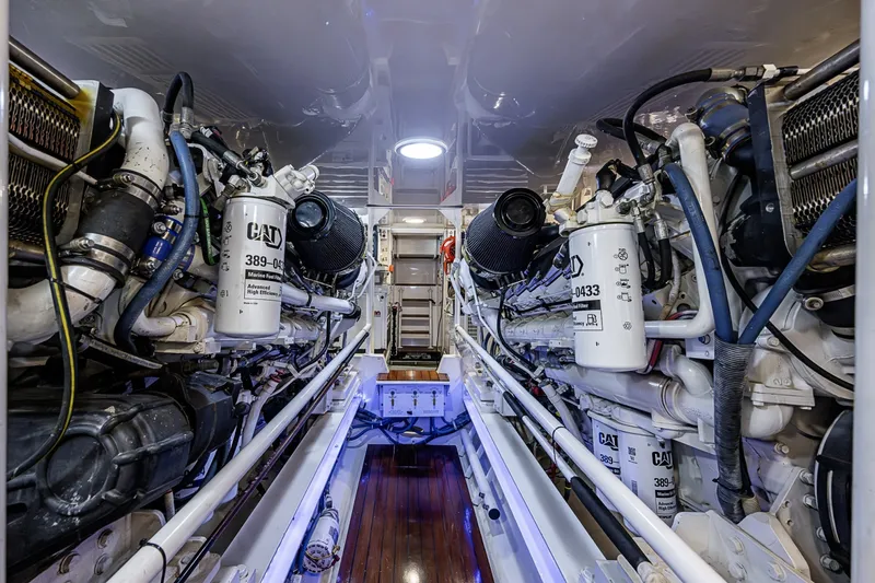 Slide: The Image of Viking 64 BIG BLUE - Engine Room 2007 Viking 64 BIG BLUE - 7288666