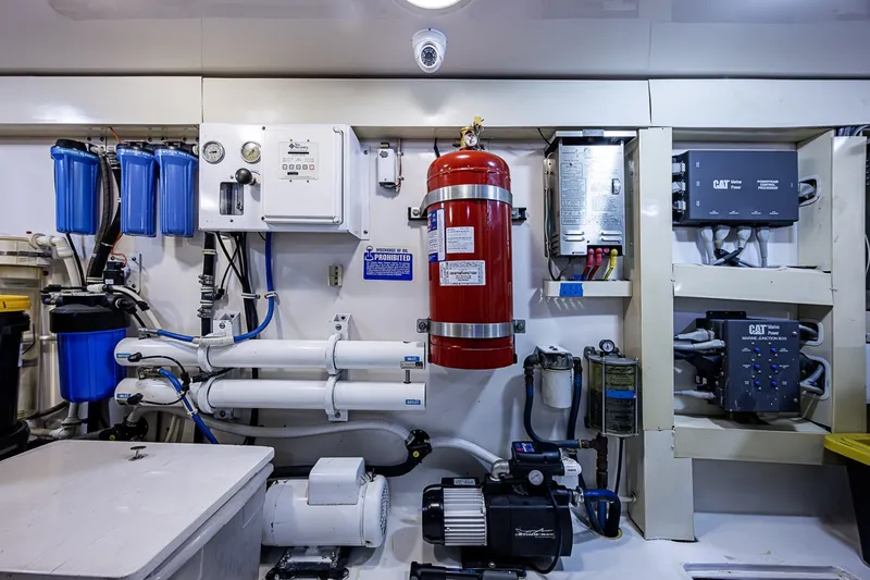 Slide: The Image of Viking 64 BIG BLUE - Engine Room 2007 Viking 64 BIG BLUE - 7288673