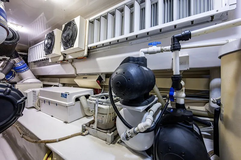 Slide: The Image of Viking 64 BIG BLUE - Engine Room 2007 Viking 64 BIG BLUE - 7288677