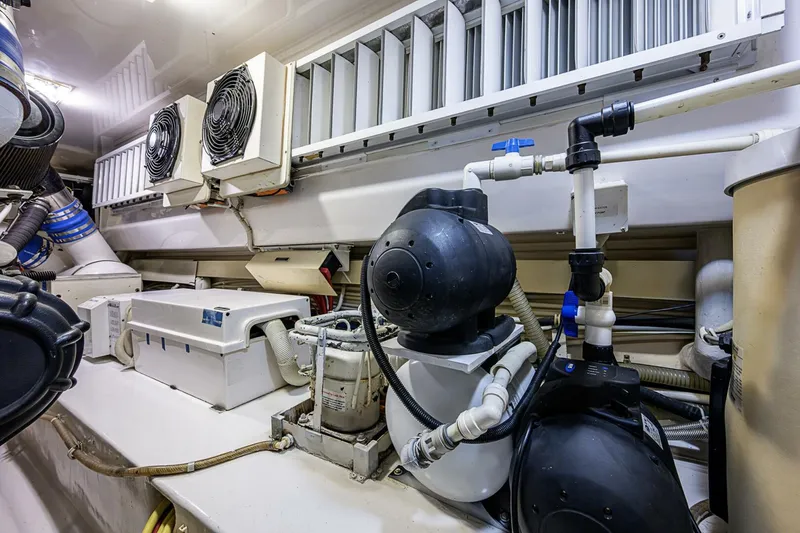 Slide: The Image of Viking 64 - Big Blue - Engine Room 2007 Viking 64 Convertible - Big Blue - 5929087