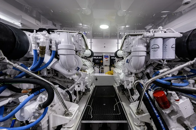Slide: The Image of Viking 48 - Salty Soul - Engine Room 2023 Viking 48 Sport Tower - Salty Soul - 5929451