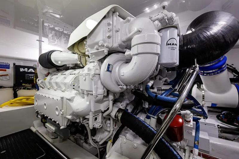 Slide: The Image of Viking 48 - Salty Soul - Engine Room 2023 Viking 48 Sport Tower - Salty Soul - 5929452