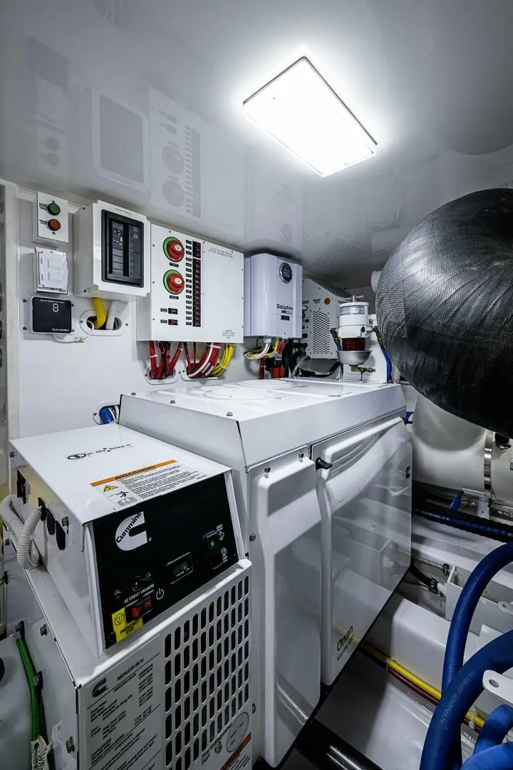 Slide: The Image of Viking 48 - Salty Soul - Engine Room 2023 Viking 48 Sport Tower - Salty Soul - 5929453