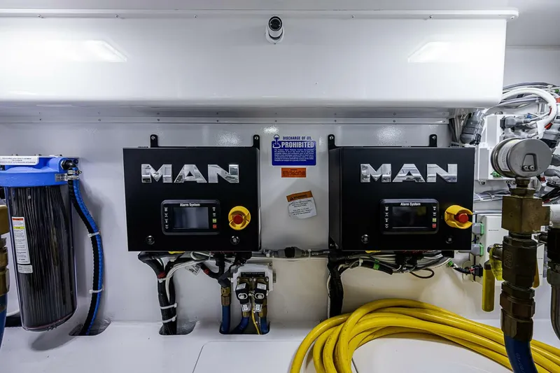 Slide: The Image of Viking 48 - Salty Soul - Engine Room 2023 Viking 48 Sport Tower - Salty Soul - 5929454