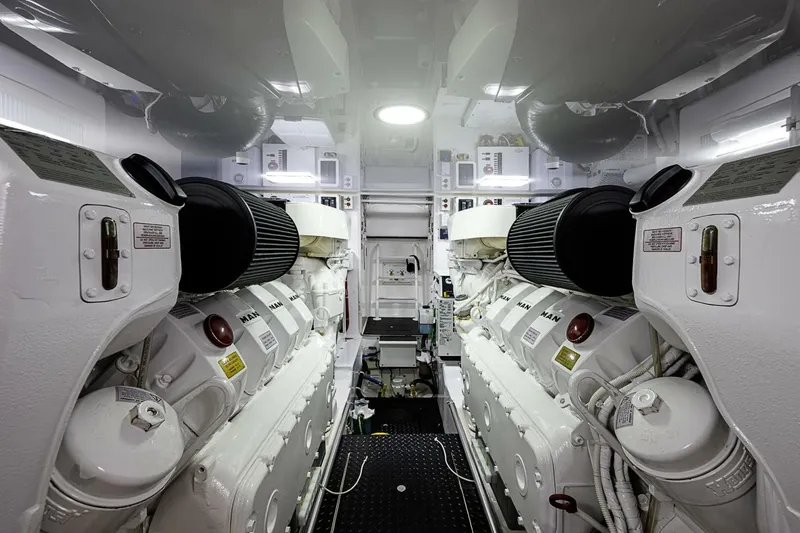 Slide: The Image of Viking 48 - Salty Soul - Engine Room 2023 Viking 48 Sport Tower - Salty Soul - 5929456