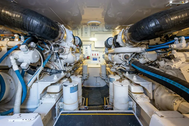 Slide: The Image of Viking 48 - Sweet Melissa - Engine Room 2004 Viking 48 Convertible - Sweet Melissa - 5953246