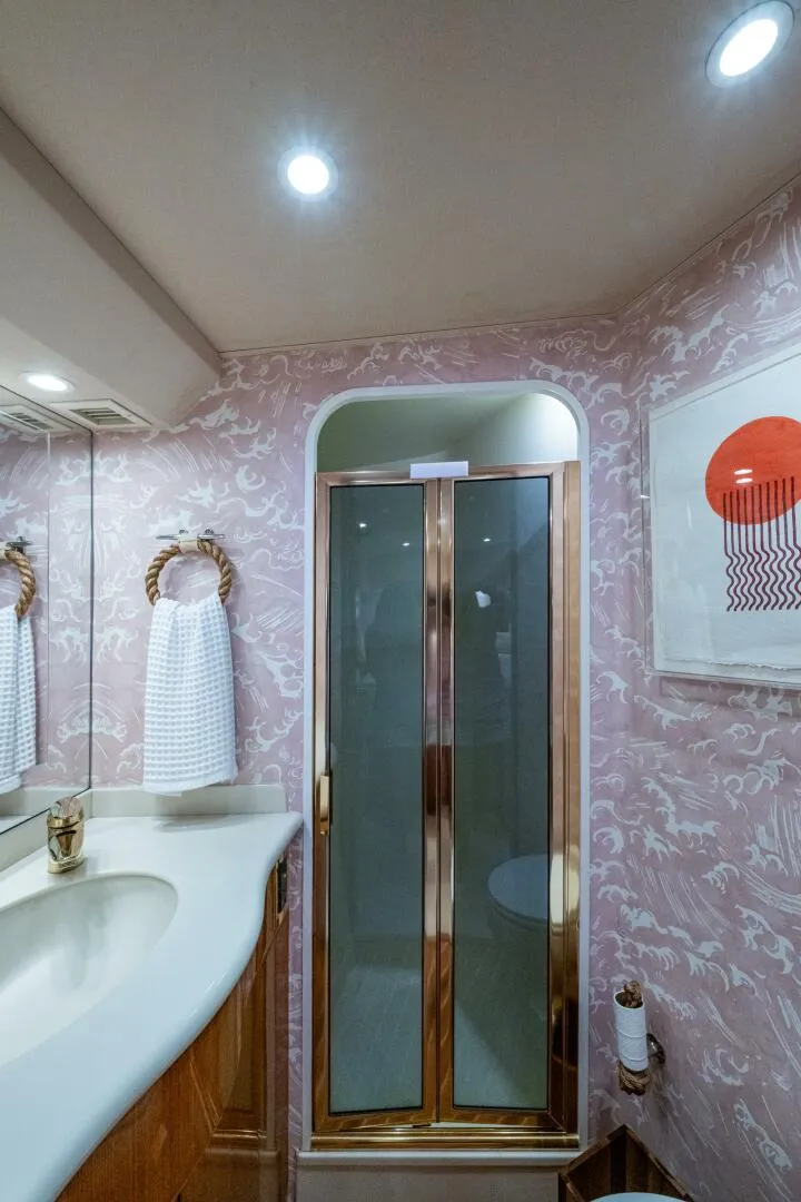 Slide: The Image of Viking 48 - Sweet Melissa - Master Stateroom Head 2004 Viking 48 Convertible - Sweet Melissa - 5953221