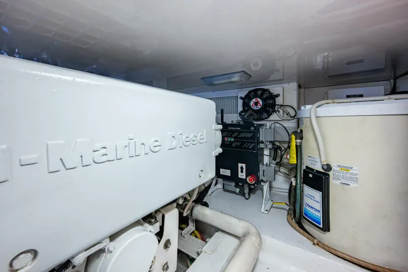 Slide: The Image of Viking 48 - Sweet Melissa - Engine Room - 5953256