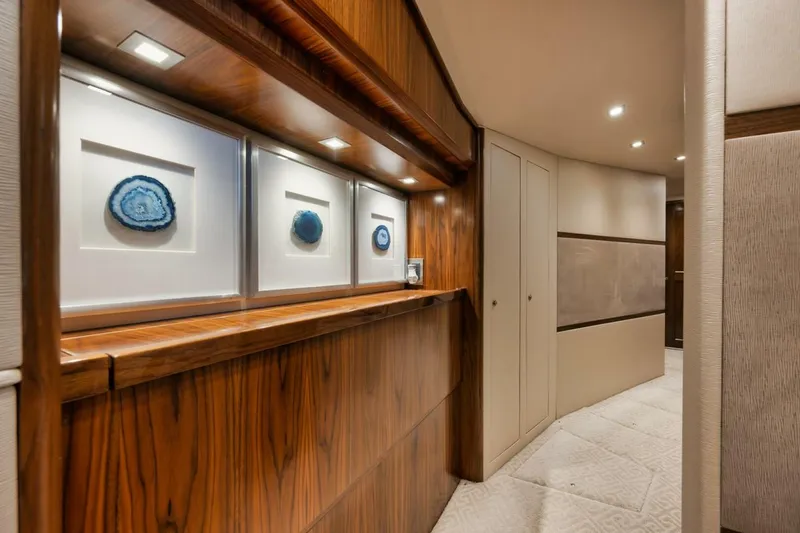Slide: The Image of Viking 68 JO-LI - Interior Companionway 2019 Viking 68 Convertible JO-LI - 5930599