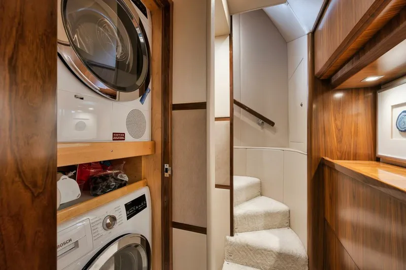 Slide: The Image of Viking 68 JO-LI - Interior Companionway/Laundry 2019 Viking 68 Convertible JO-LI - 5930601