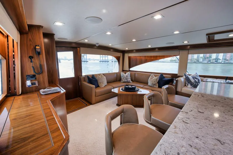 Slide: The Image of Viking 68 JO-LI - Interior Salon 2019 Viking 68 Convertible JO-LI - 5930589