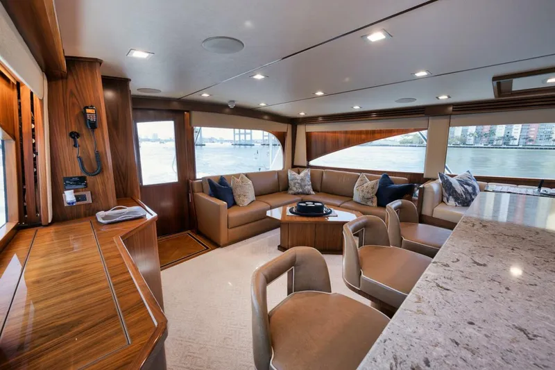 Slide: The Image of Viking 68 JO-LI - Interior Salon 2019 Viking 68 Convertible JO-LI - 5930590