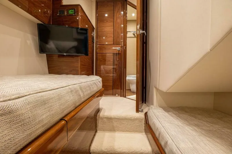 Slide: The Image of 2023 Viking 64 Convertible Guest Stateroom - 5930796
