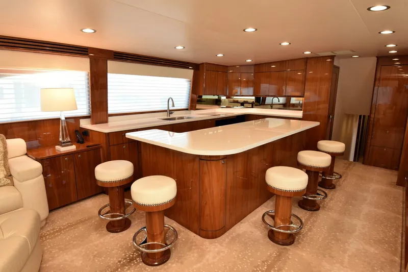 Slide: The Image of 2019 Viking 80 Skybridge - PARTY OF FIVE - 5940939