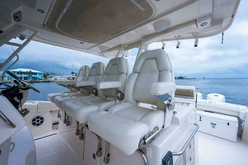 Slide: The Image of Grady White 45 Pura Vida - Exterior Helm 2020 Grady White 45 456 Canyon Pura Vida - 7653622